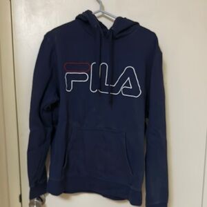 Fila Navy Blue Hoodie
